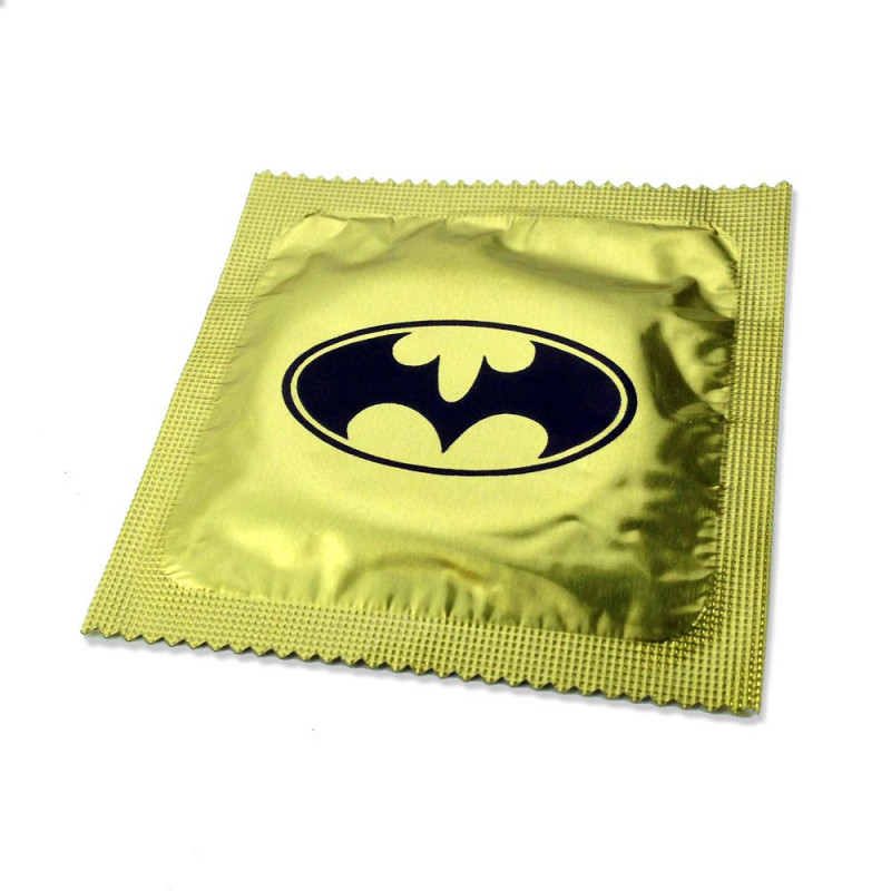 Préservatif humoristique Batcondom