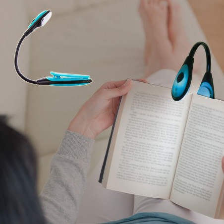 Lampe de lecture à pince