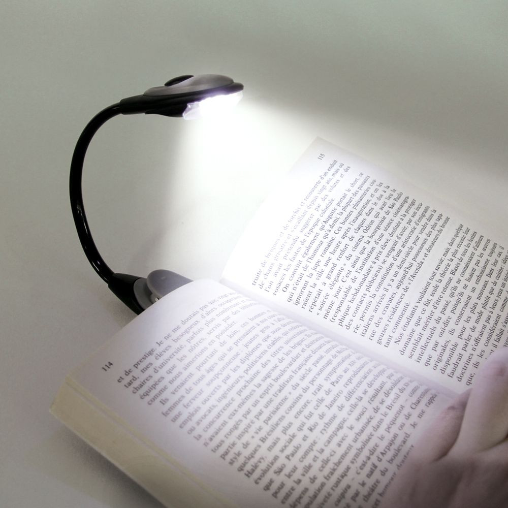 Lampe de lecture à pince - 3,90 €