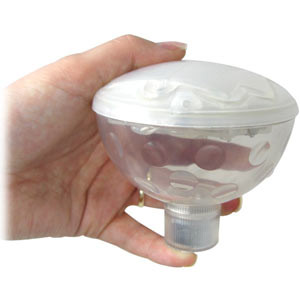 Féérie disco lumineuse pour le bain