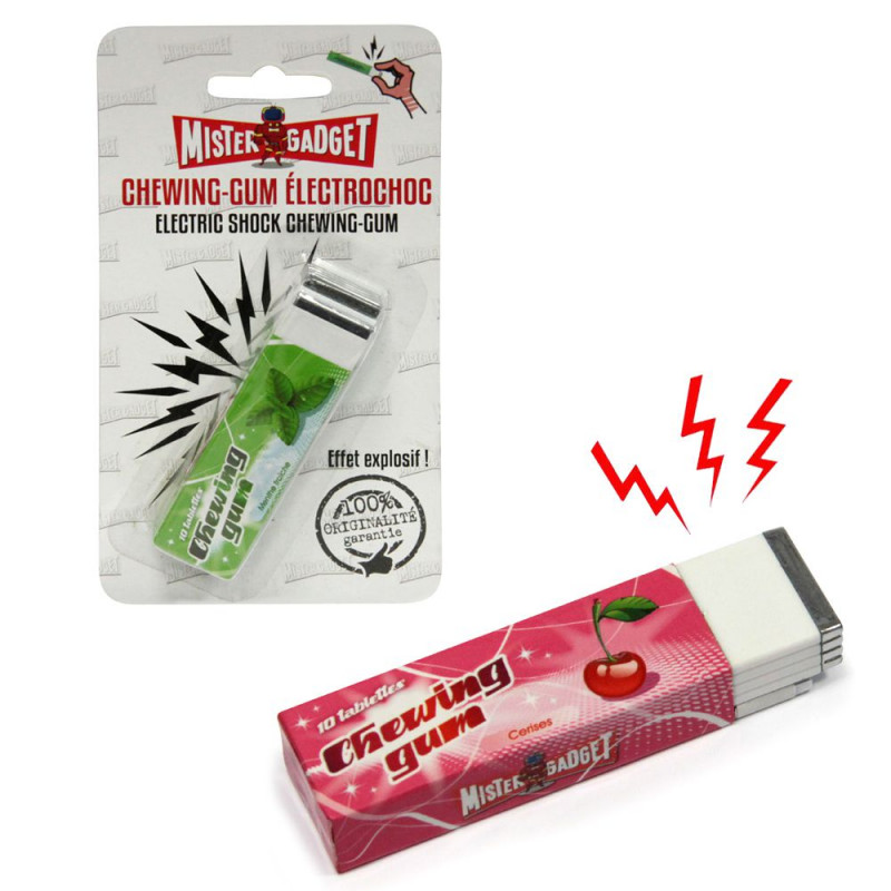 Chewing-gum électrochoc