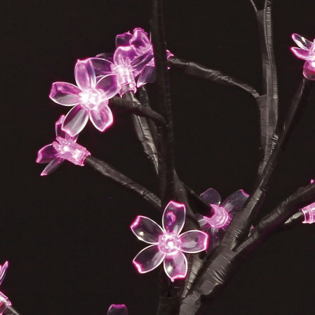 Arbre lumineux 32 Led Rose