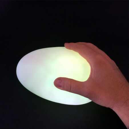 Galet lumineux 18,5 cm