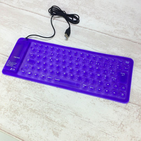 Clavier numérique flexible en silicone