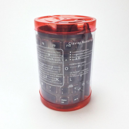 Clavier numérique flexible en silicone