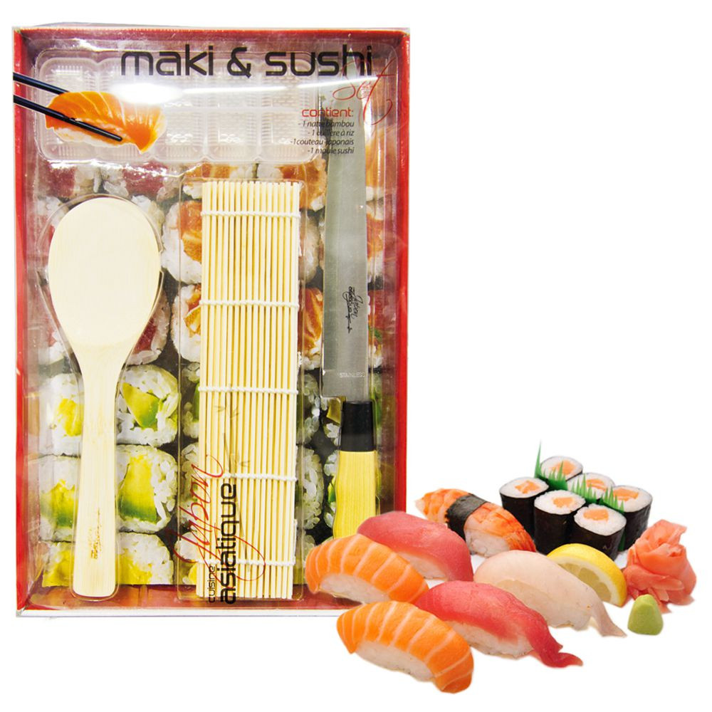 Coffret de préparation sushi et maki