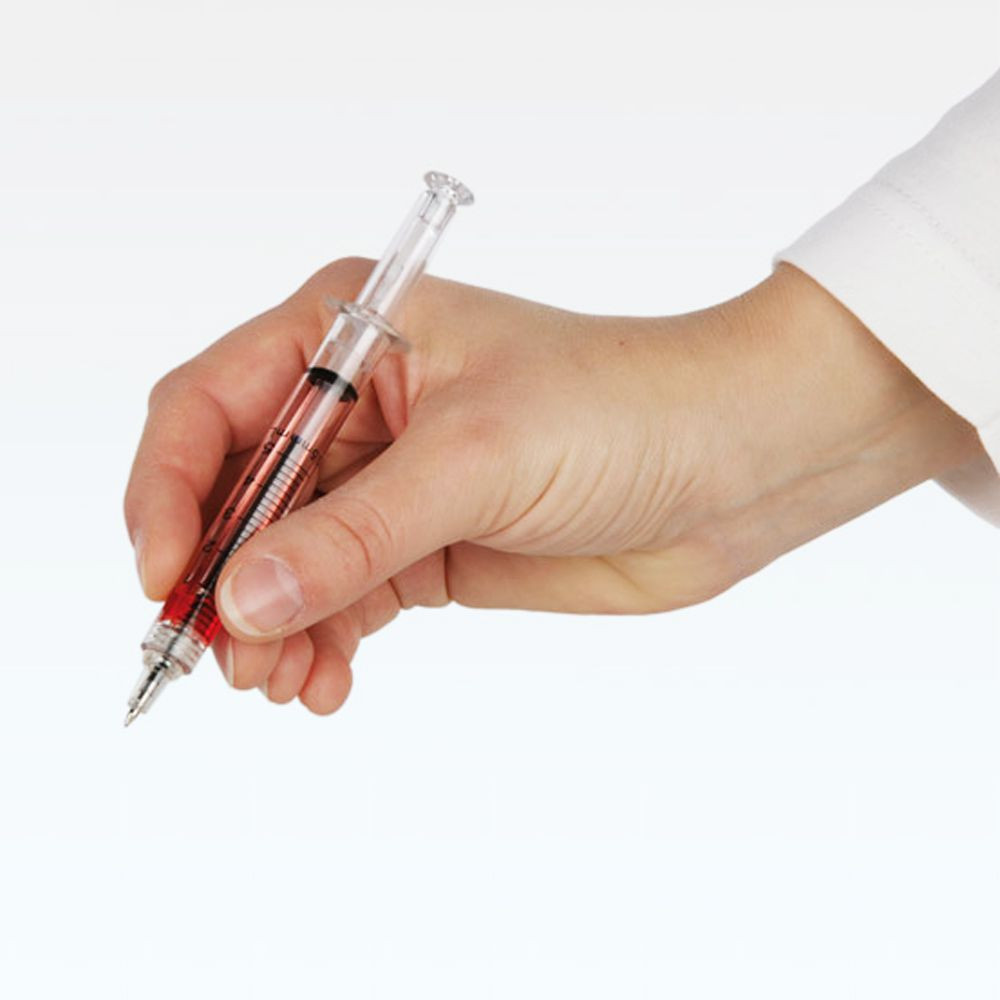 Stylo Seringue – Stylo Humoristique en Forme de Seringue - Mycrazystuff
