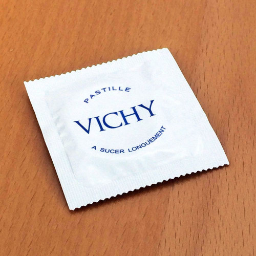Préservatif humoristique Pastille Vichy