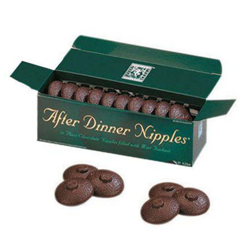 Tétons chocolat-menthe After Dinner