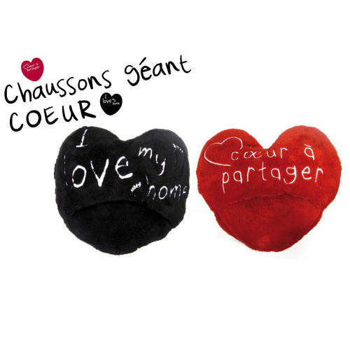 Chausson duo coeur