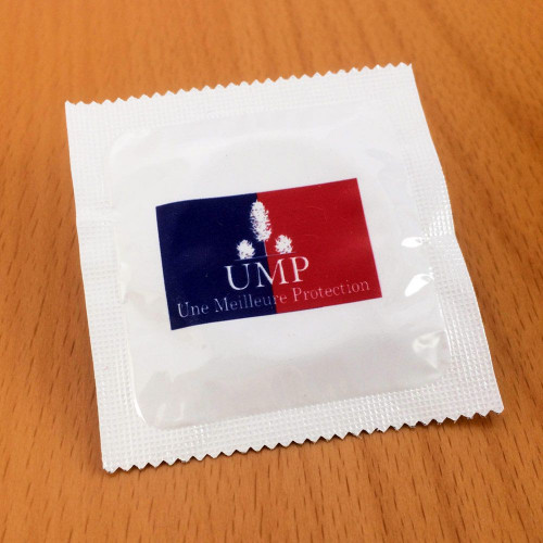 Préservatif humoristique UMP