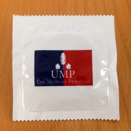 Préservatif humoristique UMP