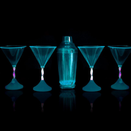 Coffret cocktail led disco