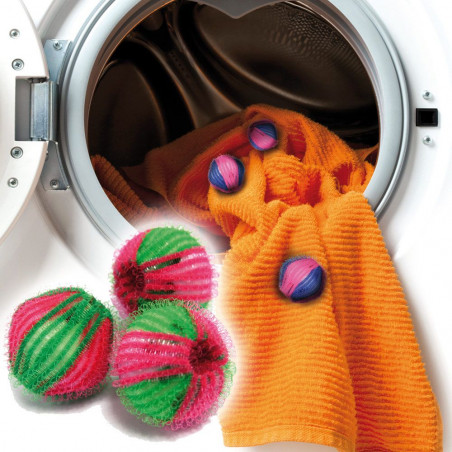 Boules de nettoyage anti-peluches