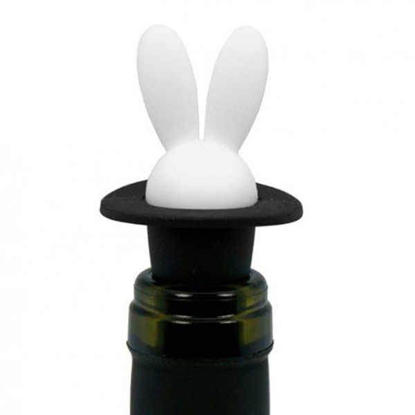 Bouchon de bouteille lapin magicien
