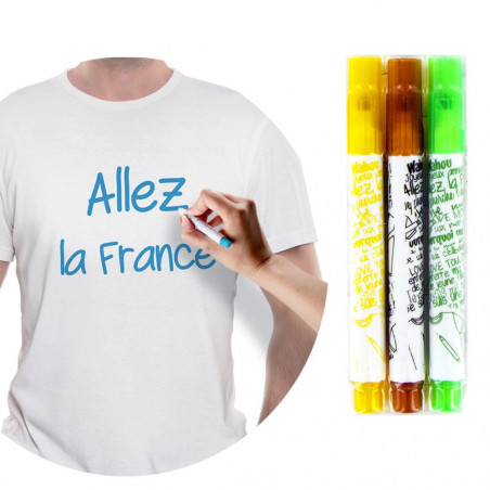 Feutres textile effaçables