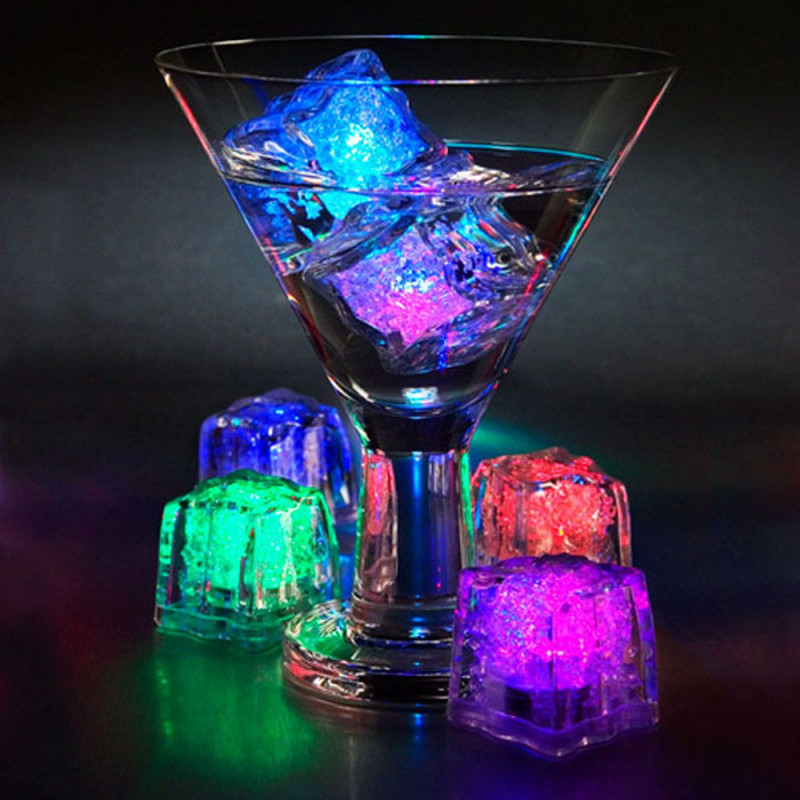 Glaçons LED x4