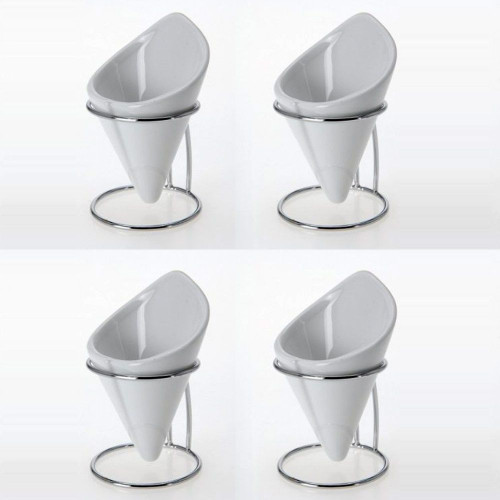 4 petits cornets de présentation