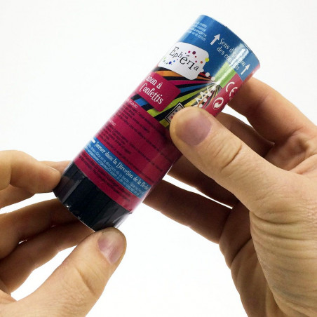 3 mini canons à confettis