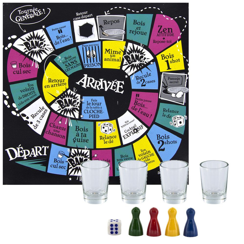 Jeu à boire parcours infernal 5,95