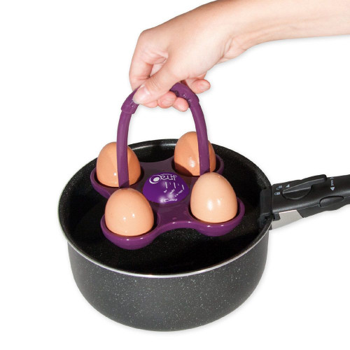 Cuiseur 4 œufs avec indicateur de cuisson