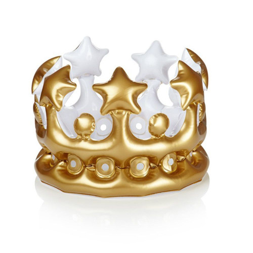 Couronne Gonflable Roi d’un Jour – Couronne Anniversaire Adulte - Mycrazystuff