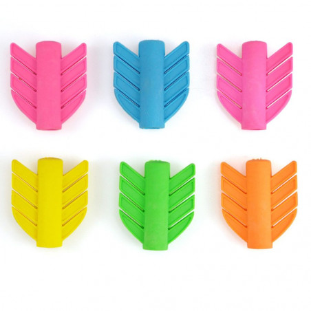 6 gommes flèches