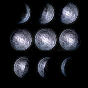 Photo Moon in my room, la veilleuse astronomique.
