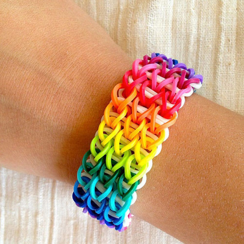 Bracelets Loom elastiques Multicolore - N/A - Kiabi - 9.99€