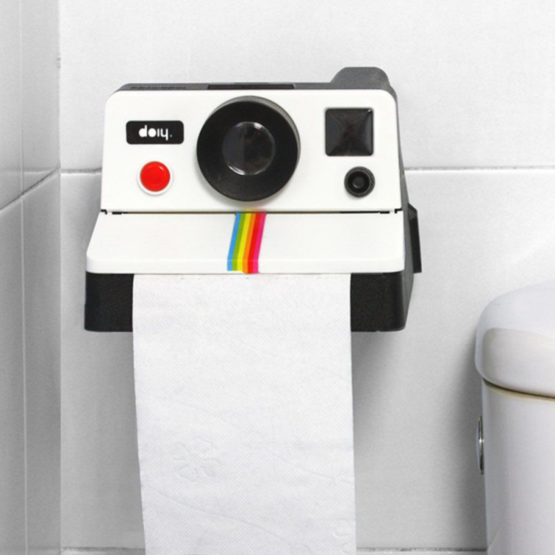 Distributeur papier toilette Polaroïd