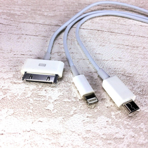 Câble USB 3 en 1