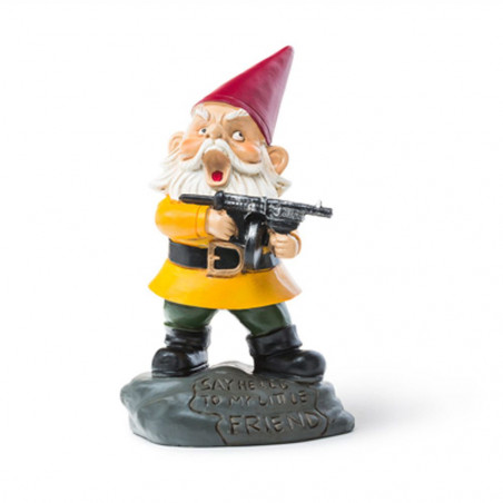Nain de jardin armé