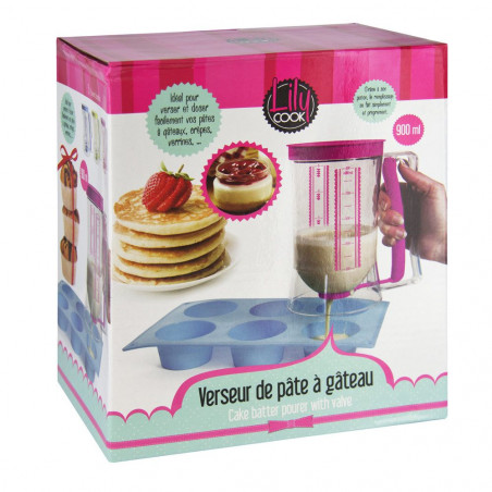 Verseur de pâte à piston