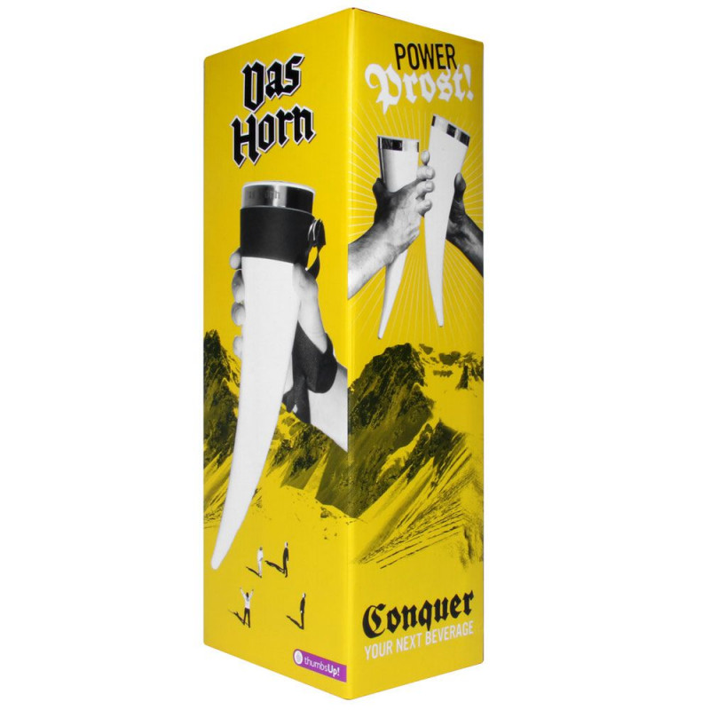Verre à bière Das Horn corne viking