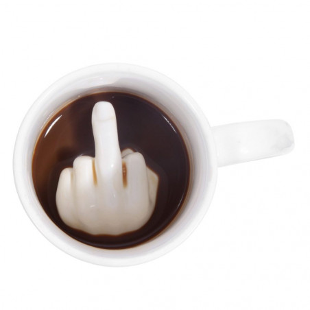 Mug doigt d'honneur