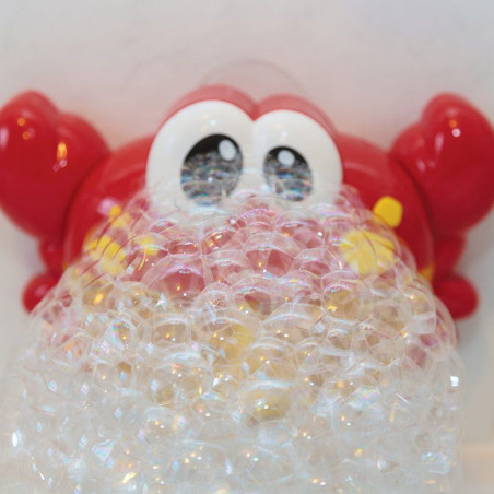 Crabe de bain à bulles