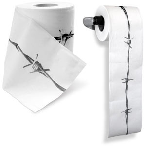 Vente Papier toilette Barbelé.