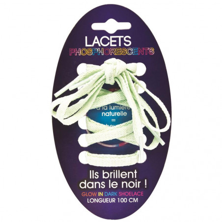 Lacets phosphorescents