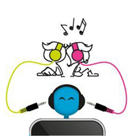 Adaptateur deux casques