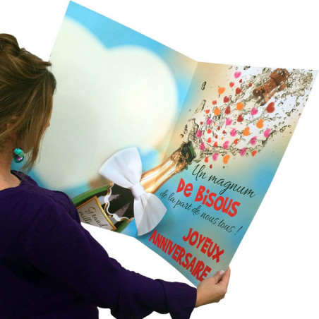 Carte GIGA Anniversaire Grand Millésime