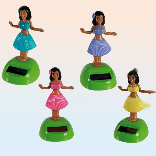 Danseuse Hawaïenne Solaire – Figurine Solaire qui Danse - Mycrazystuff