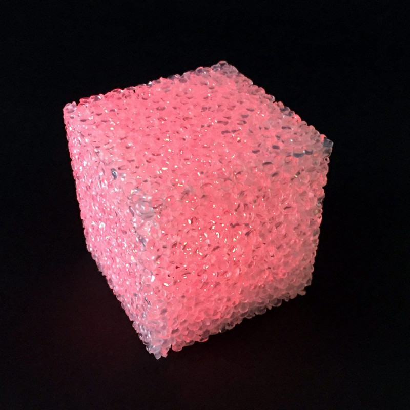 Cube led cristal 7 cm