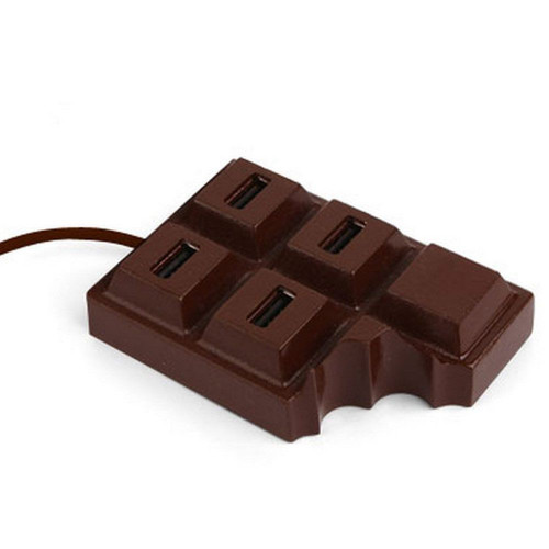 Hub usb tablette de chocolat