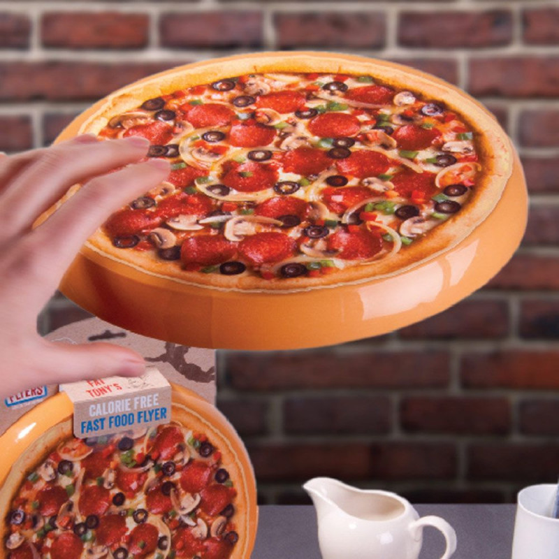 Frisbee pizza