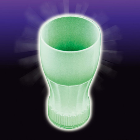 Verre à soda phosphorescent