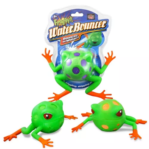 Bright Starts Poppin' Ball Balle grenouille pour jouer, lancer, rebondir et courir sur rampe, ramper et chasser, unisexe, à partir de 6 mois Bright Starts Poppin' Ball Balle grenouille pour jouer, lancer, rebondir et courir sur rampe, ramper et chasser, unisexe, à partir de 6 mois