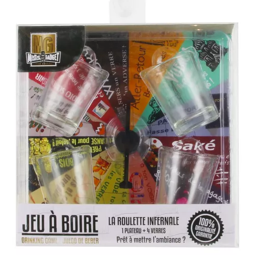JEU À BOIRE LA ROULETTE INFERNALE 3561864220029