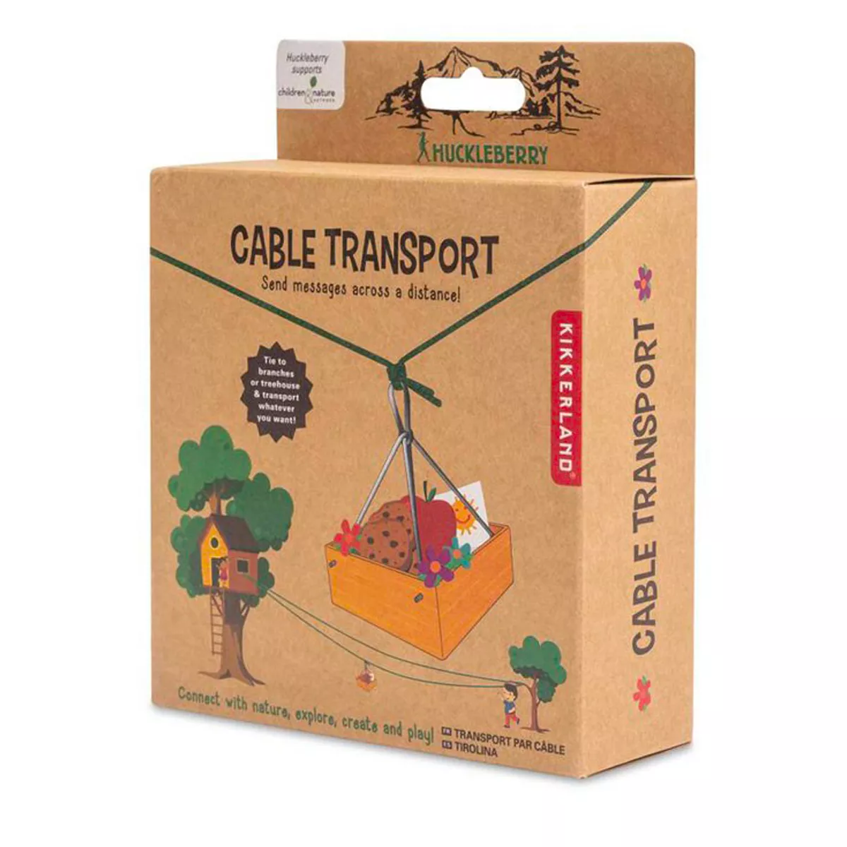 Tyrolienne pour enfants et adultes Bat